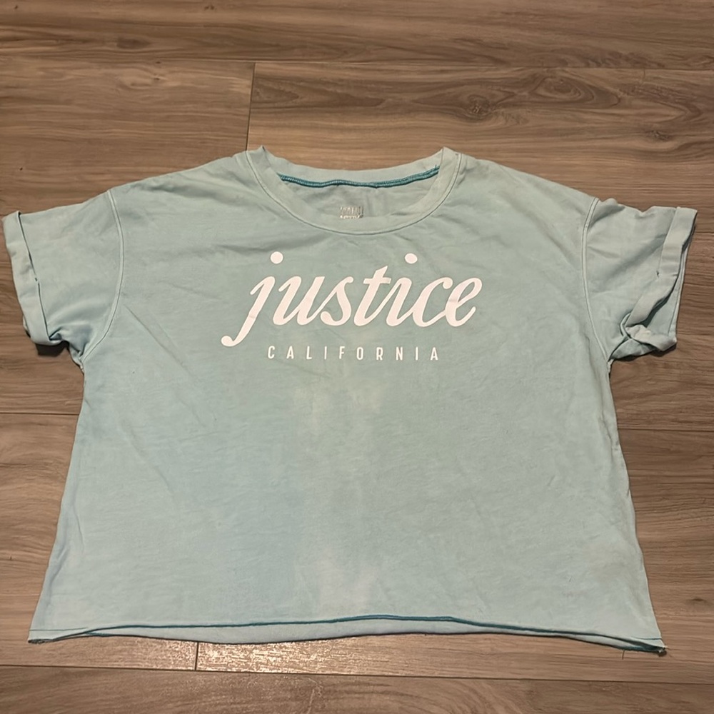 Justice, size 10, crop top, Justice Active